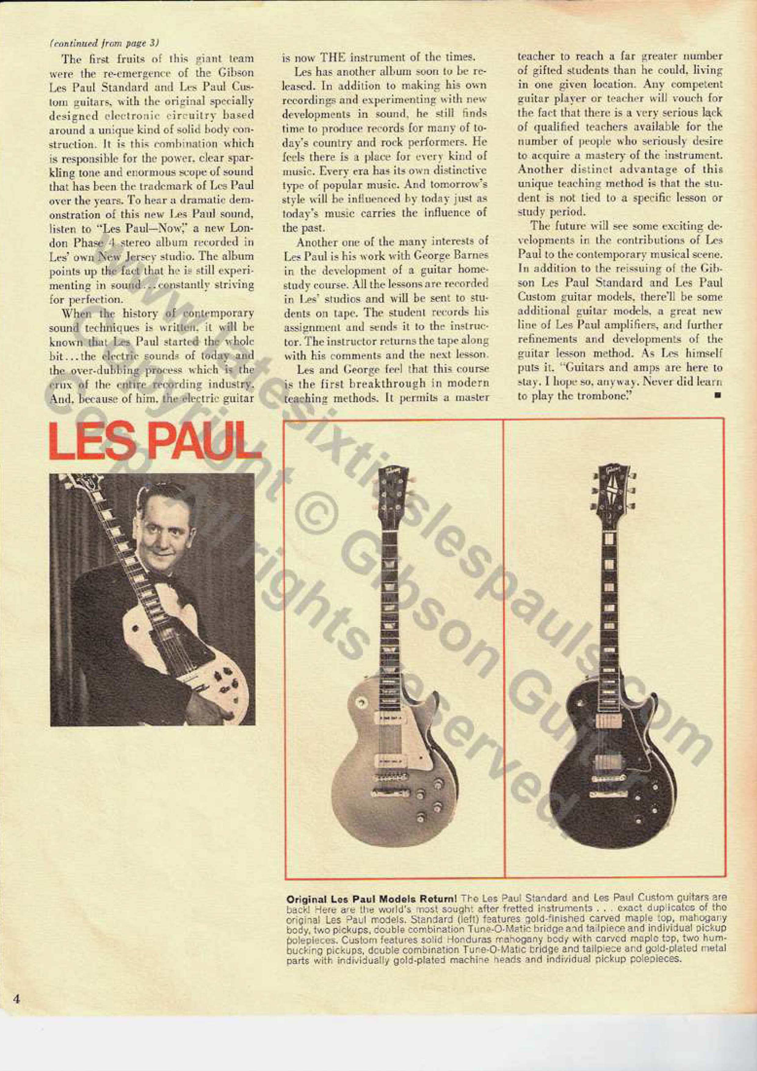 Gibson Various 1968