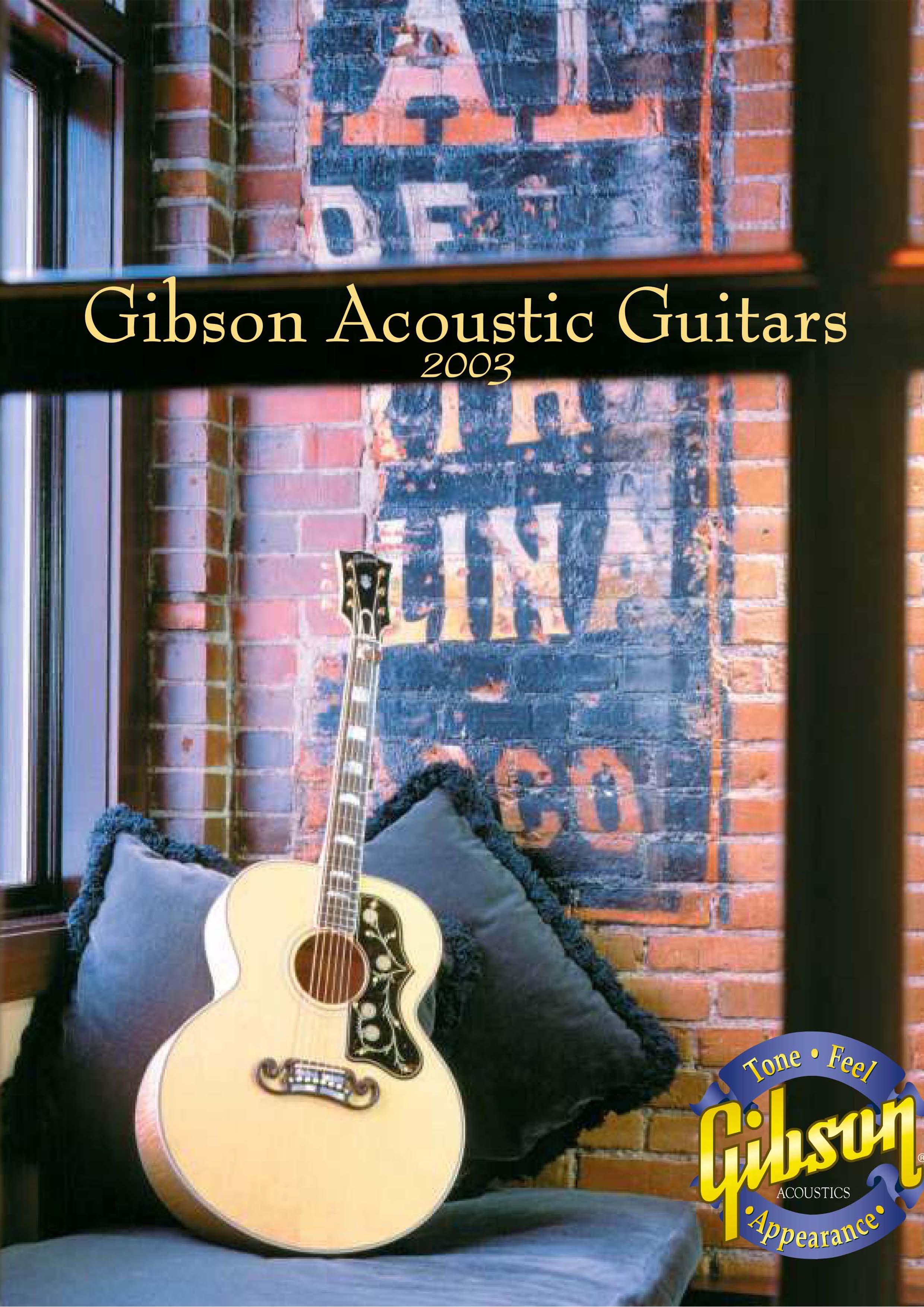 Product Catalog Acoustic 2003
