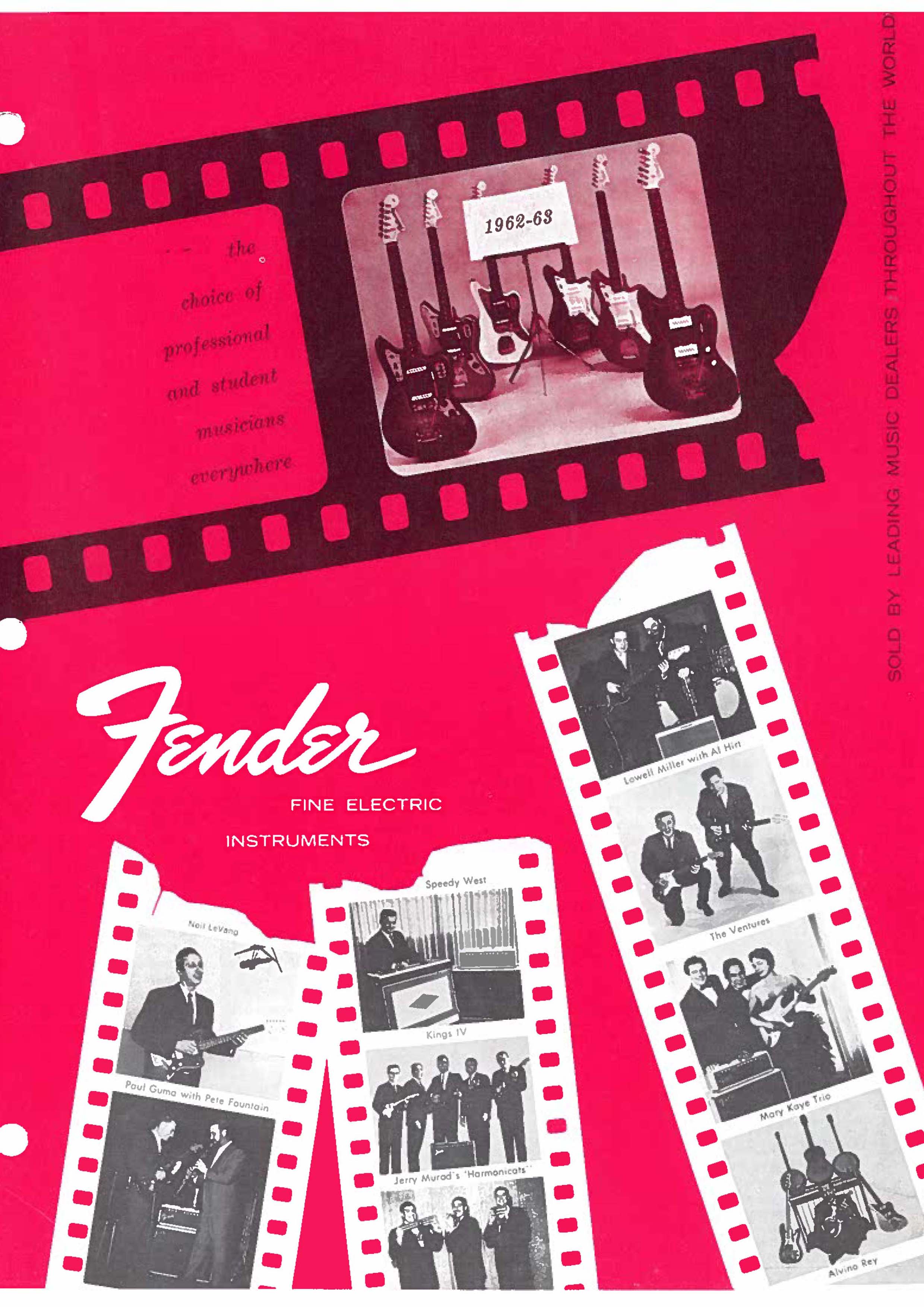Fender Catalog 1962-63