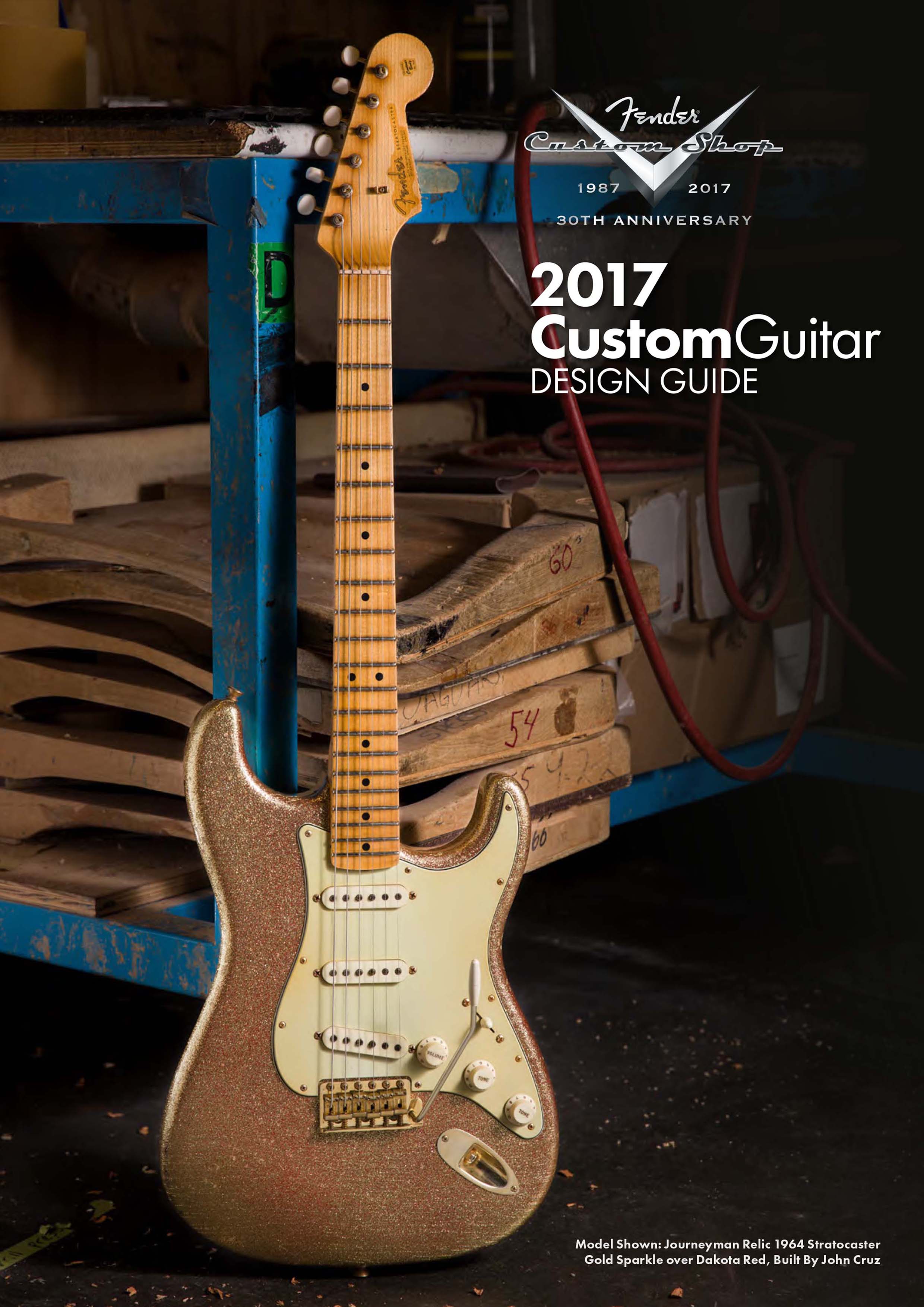 Fender Custom Design Guide 2017