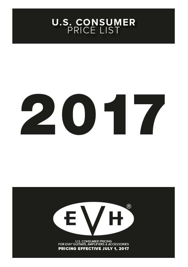 EVH Price list 2017