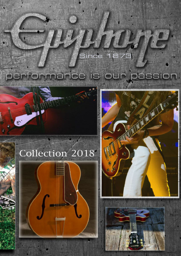 Epiphone Product Catalog 2018 (Collection)