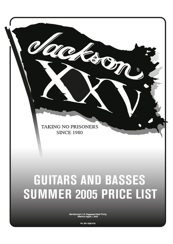 Jackson Price list 2005
