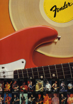 Fender Catalog 1983 Japan