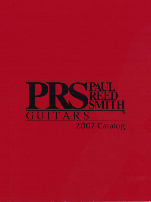PRS Product Catalog 2007