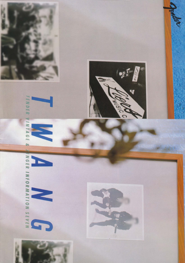 Twang Catalog 1985 Japan