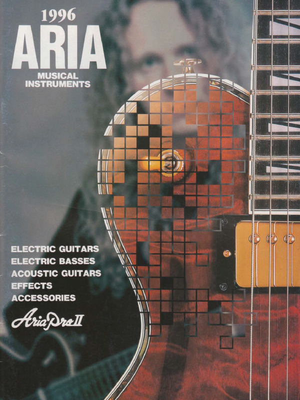 Aria Product Catalog 1996 (Japan)