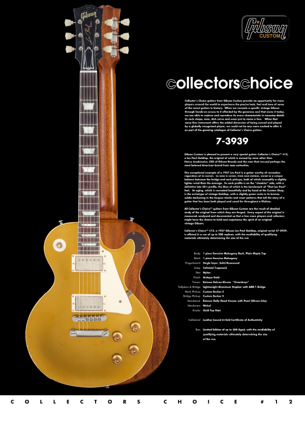 Gibson Custom Collectors Choice #12