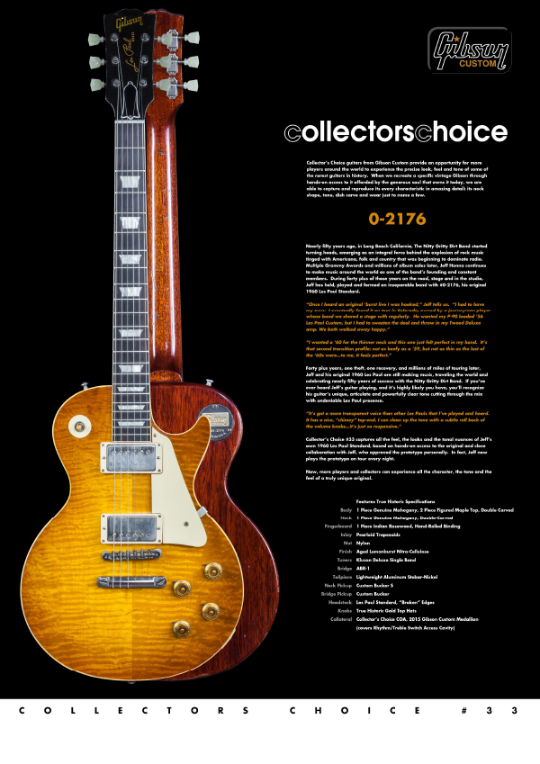 Gibson Custom Collectors Choice #33