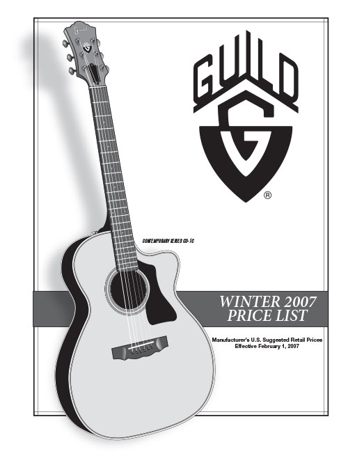 Guild Product Catalog 2007
