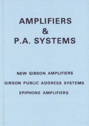 Epiphone Price list Amps 1973