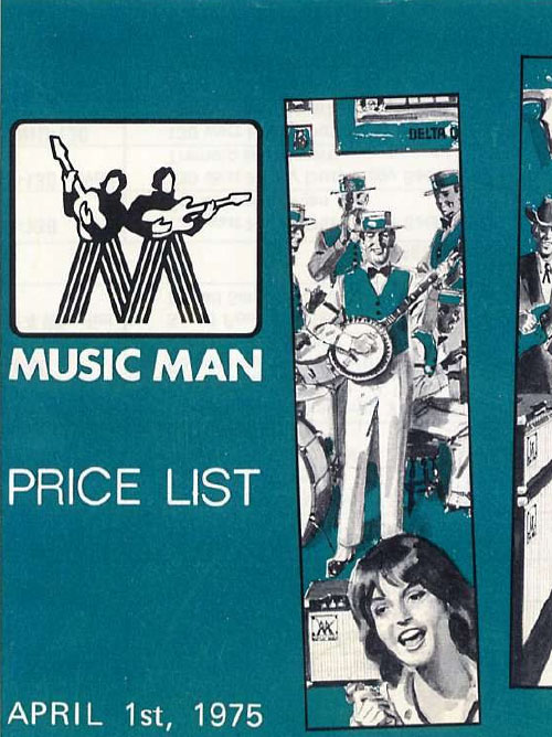Music Man Price list 1975