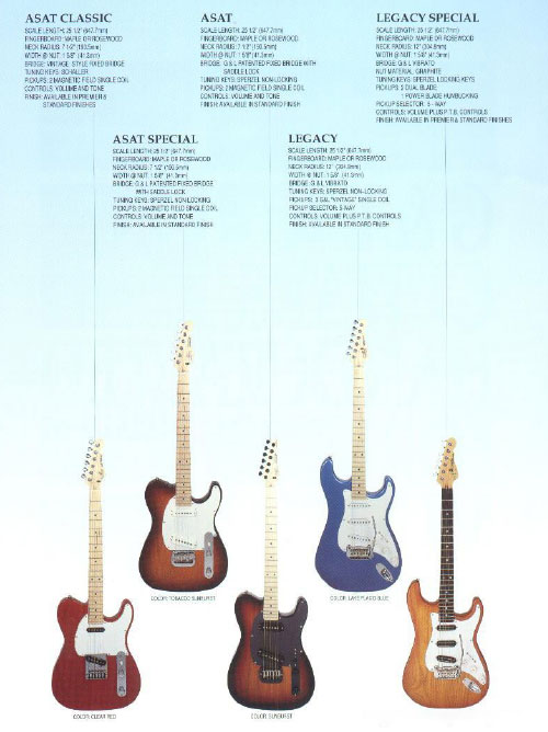 G&L Product Catalog 1993-94