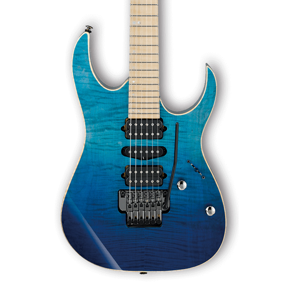 Ibanez Premium Rg6pcmltd Blue Reef Gradation 17 Guitar Compare