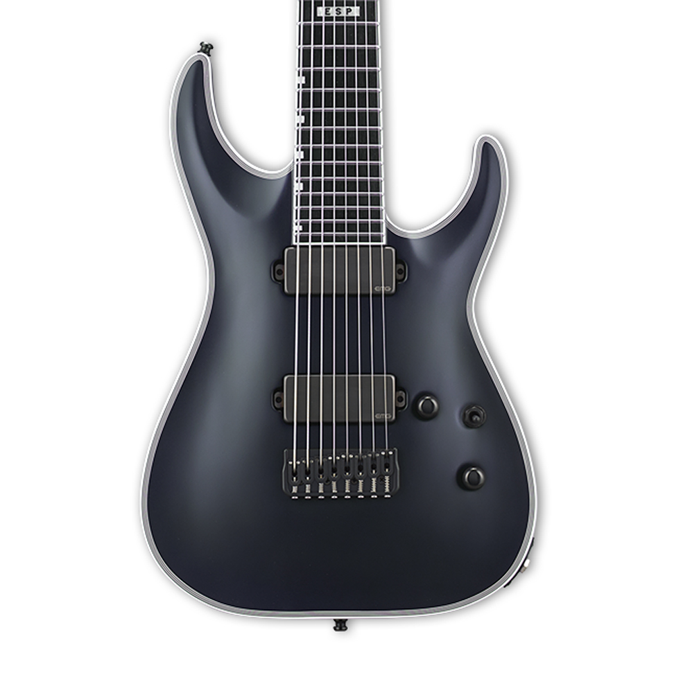 ESP E-II HRF NT-8 Baritone Black Satin (2020) - Guitar Compare