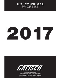 2017_Gretsch_Price-list