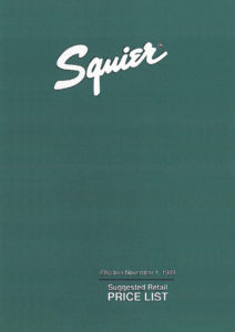 1989,-November-1,-Squier-Price-List